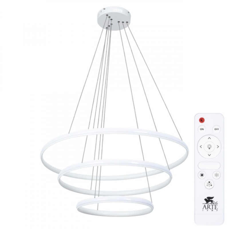 Каскадная люстра ARTE Lamp A2198SP-3WH люстра на штанге arte lamp a1031pl 3wh