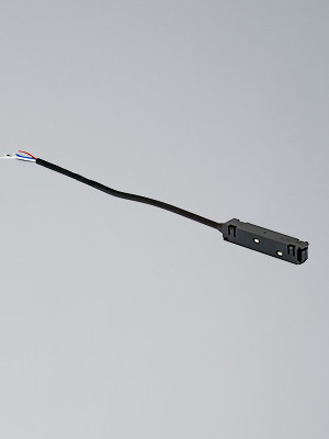 Подвод питания Vitaluce VT0200034-01 прямой коннектор питания для магнитного шинопровода st luce