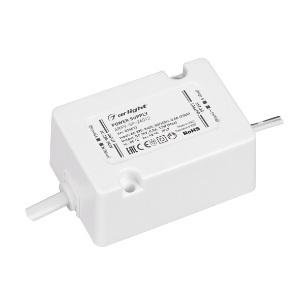 Блок питания для светодиодной ленты Arlight 039673 блок питания arpv 12036 d 12v 3 0a 36w arlight ip67 металл 3 года