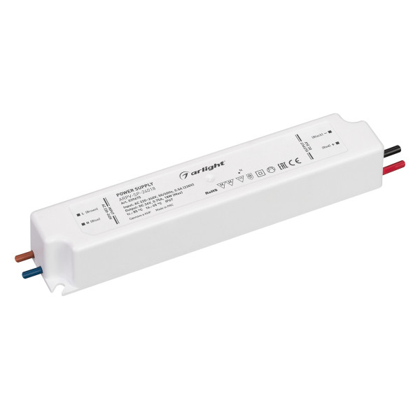 Блок питания для светодиодной ленты Arlight 039675 блок питания arpv lg24160 linear pfc dali2 pd 24v 6 7a 160w arlight ip67 металл 5 лет