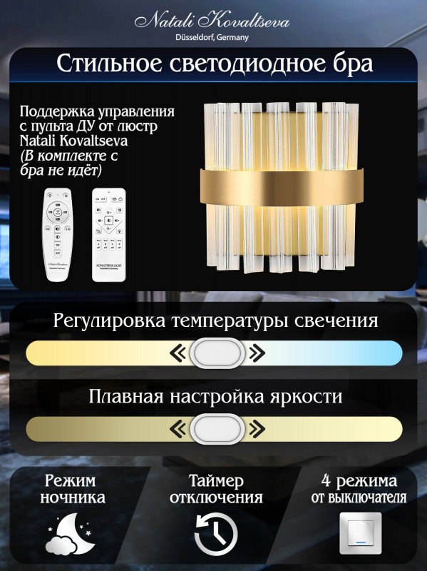 Бра Natali Kovaltseva LED LAMPS 81125/1W