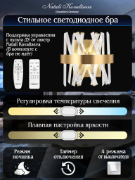 Бра Natali Kovaltseva LED LAMPS 81113/1W