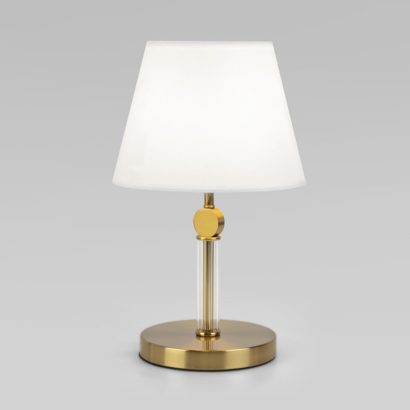 Настольная лампа Eurosvet 01145/1 латунь замок для браслета из паракорда скифский лев латунь