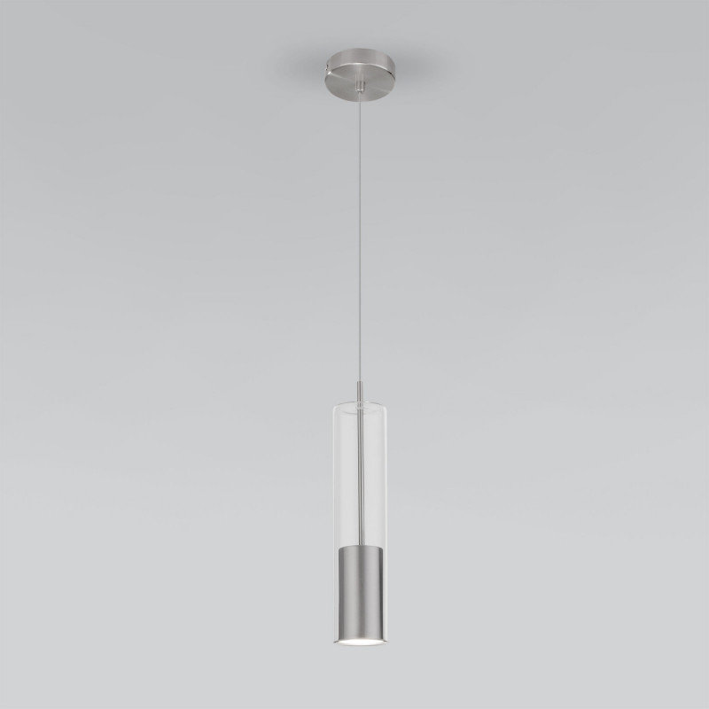 Подвесной светильник Eurosvet 50249/1 никель пряжка для ремня 5 5 × 5 2 см 40 мм никель