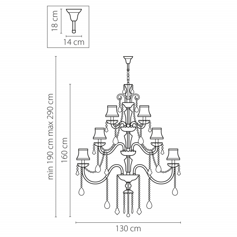 Подвесная люстра Lightstar 715287