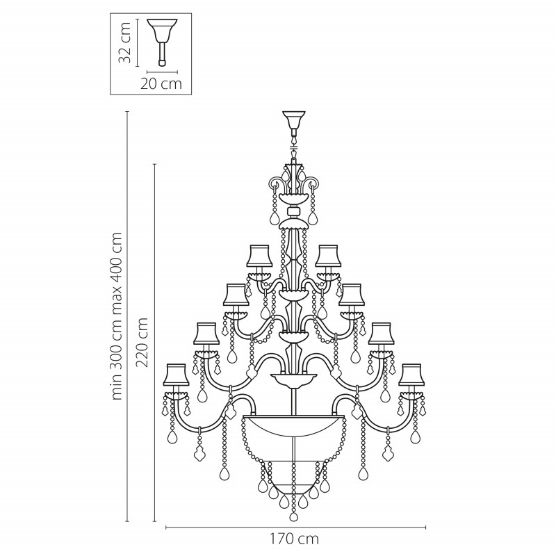 Подвесная люстра Lightstar 715577