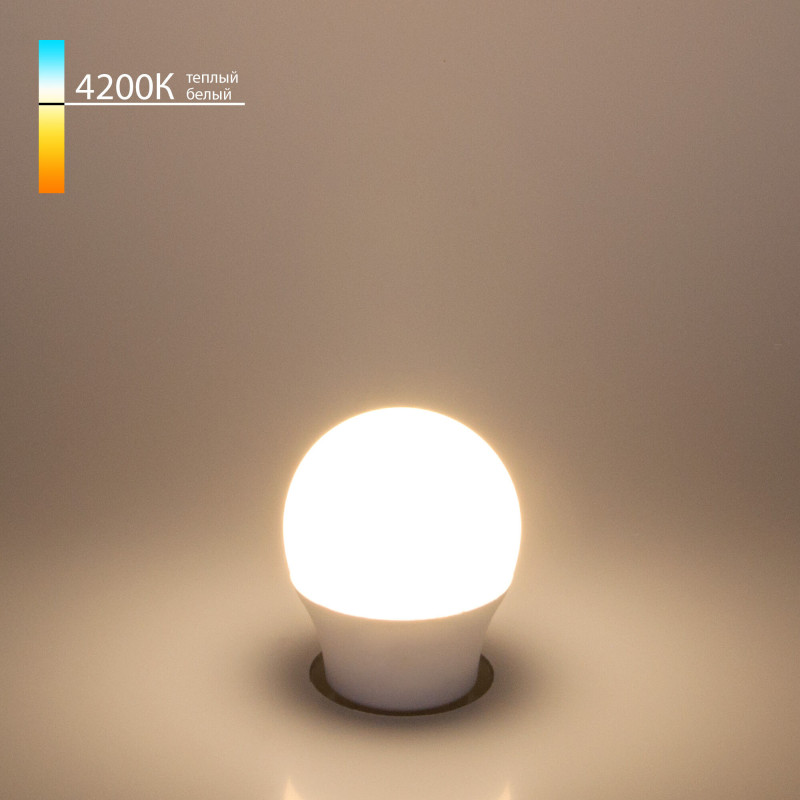 Светодиодная лампа Elektrostandard Mini Classic LED 9W 4200K E27 (BLE2763) mini pois 20 носки nero