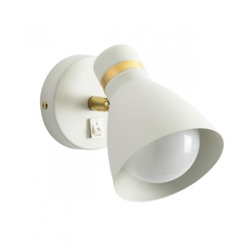 Бра ARTE Lamp A5047AP-1WH, цвет белый - фото 1