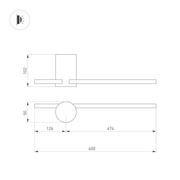 Бра Arlight 034170