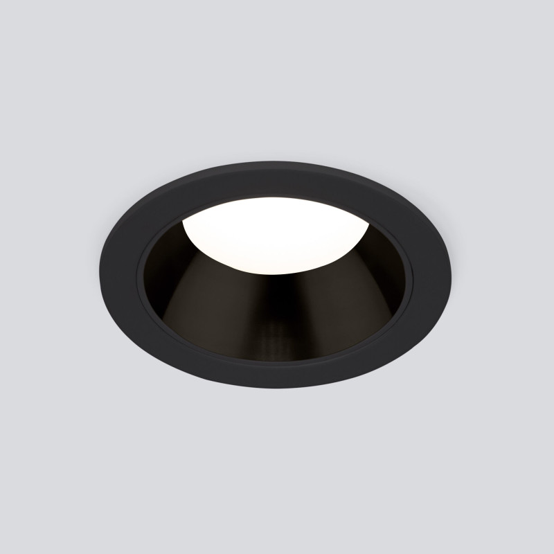 Встраиваемый светильник Elektrostandard 25082/LED 7W 4200K чёрный светильник на шине elektrostandard slim magnetic трековый светильник 6w 4200k alter чёрный 85