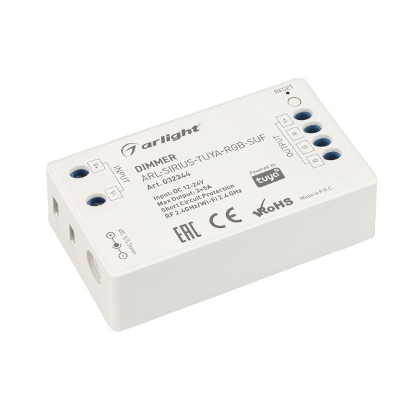 Диммер Arlight 032344 декодер smart dmx suf 12 24v 12x5a xlr3 rj45 arlight 033768