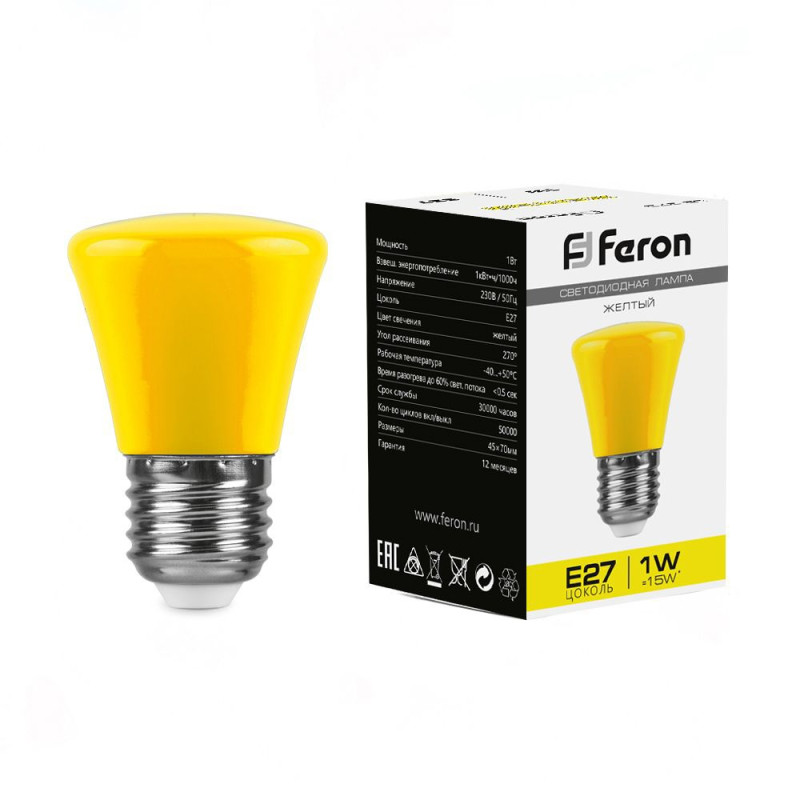 цена Светодиодная лампа Feron 25935