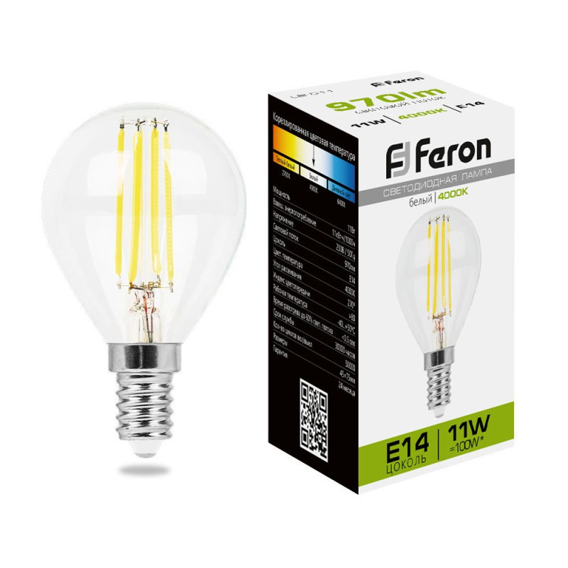 Светодиодная лампа Feron 38014 лампочка feron 38014