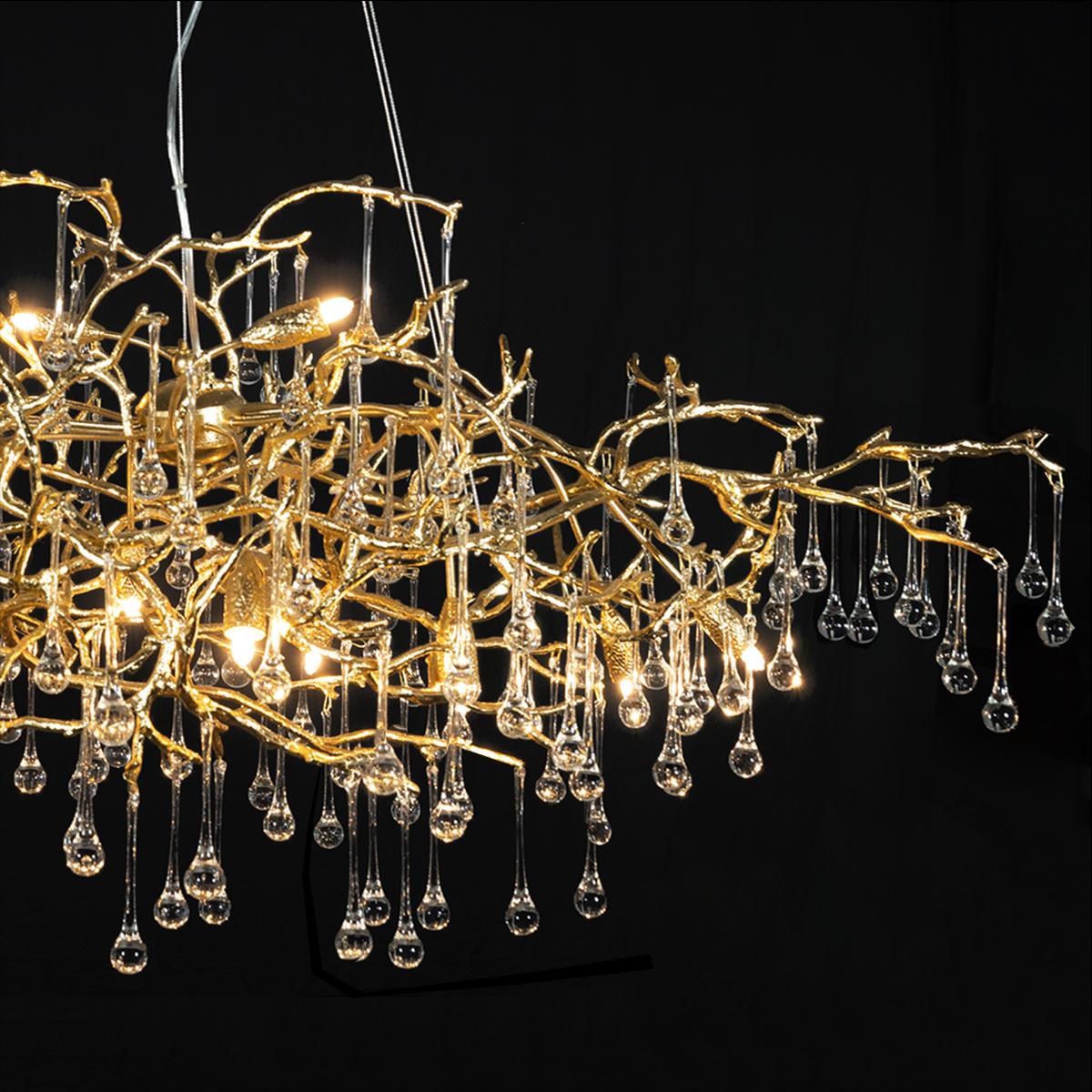 Подвесная люстра LOFT IT Bijout 10067/1250 GD купить в Москве ...