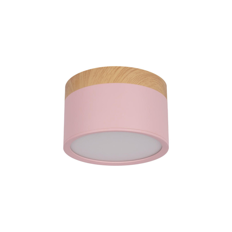 Детский точечный светильник LOFT IT 10162 Pink светильник точечный светодиодный встраиваемый wolta dlus под отверстие 145 мм 10 м² нейтральный белый свет белый