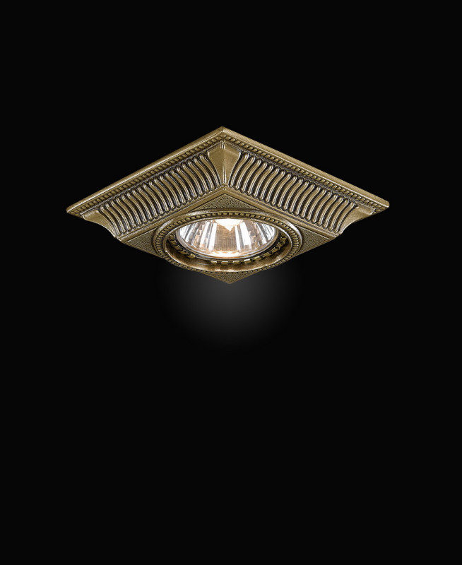 Встраиваемый светильник Reccagni Angelo Spot 1084 Bronzo