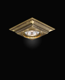 Встраиваемый светильник Reccagni Angelo Spot 1084 Oro