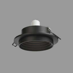 Встраиваемый светильник Elektrostandard 25007/01 GU10 чёрный