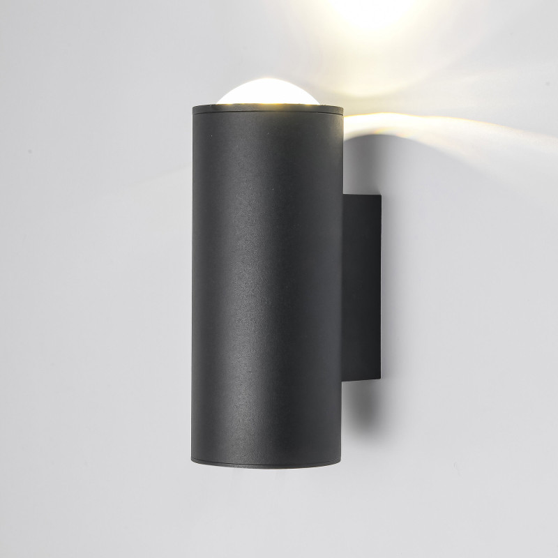 Светильник настенный Elektrostandard Column LED черный (35138/U) column bronze настольная лампа