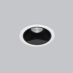 Встраиваемый светильник Elektrostandard 25081/LED 8W 4200K белый/чёрный жемчуг