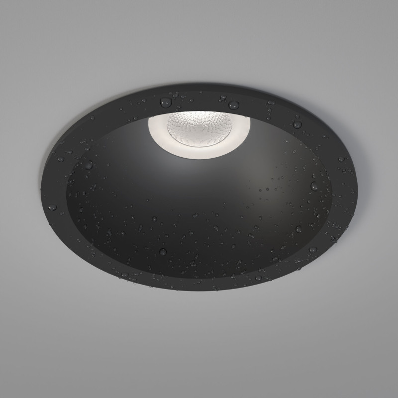 Встраиваемый уличный светильник Elektrostandard Light LED 3005 (35160/U) черный 18W накладной уличный светильник elektrostandard okko черный 35157 u