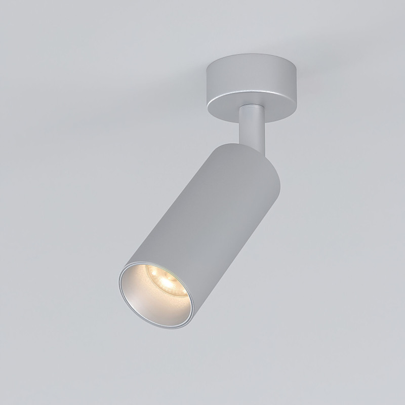 Накладной светильник Elektrostandard Diffe серебряный 8W 4200K (85639/01) диммер werkel wl06 dm600 серебряный a029837