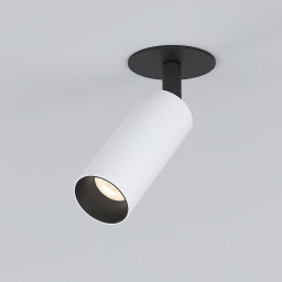 Встраиваемый светильник Elektrostandard Diffe белый/черный 8W 4200K (25039/LED)