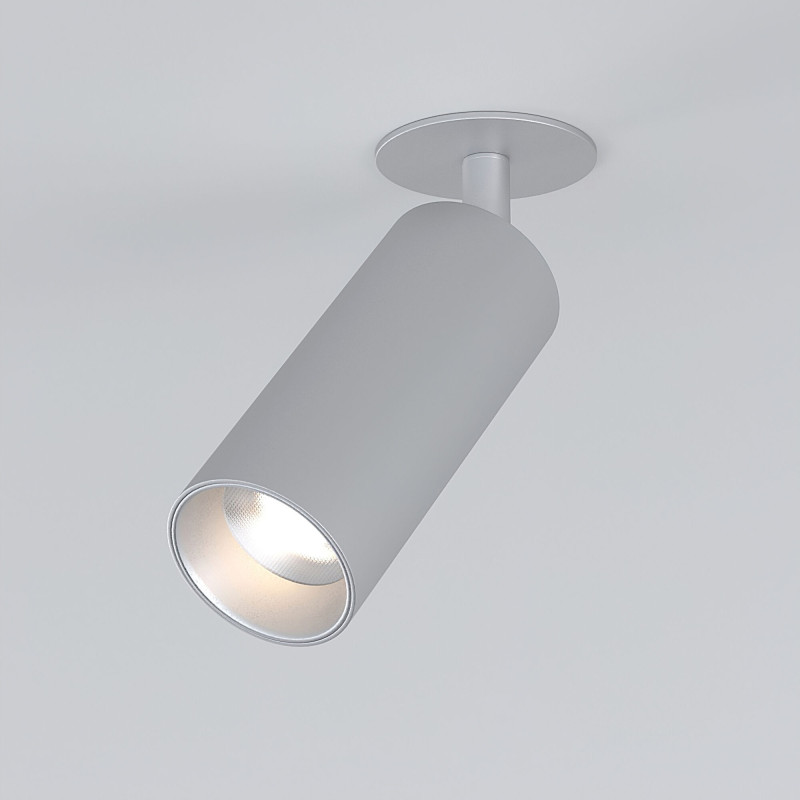 Встраиваемый светильник Elektrostandard Diffe серебряный 10W 4200K (25052/LED) крючок пришивной 0 10 × 6 мм 100 шт серебряный