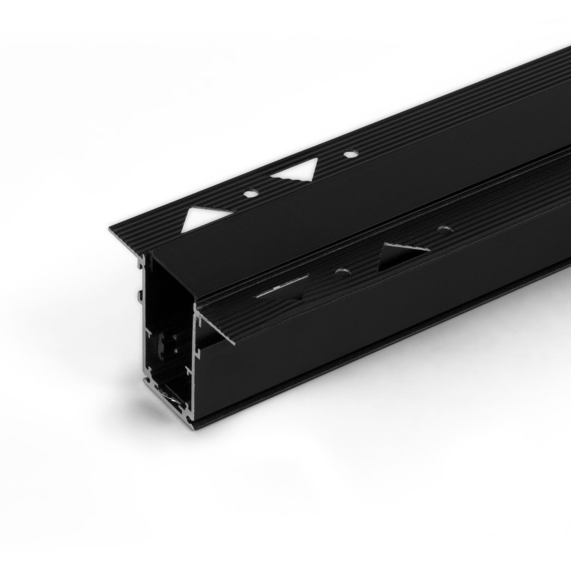 цена Шинопровод Elektrostandard Slim Magnetic Шинопровод встраиваемый (черный) (1м) 85086/00