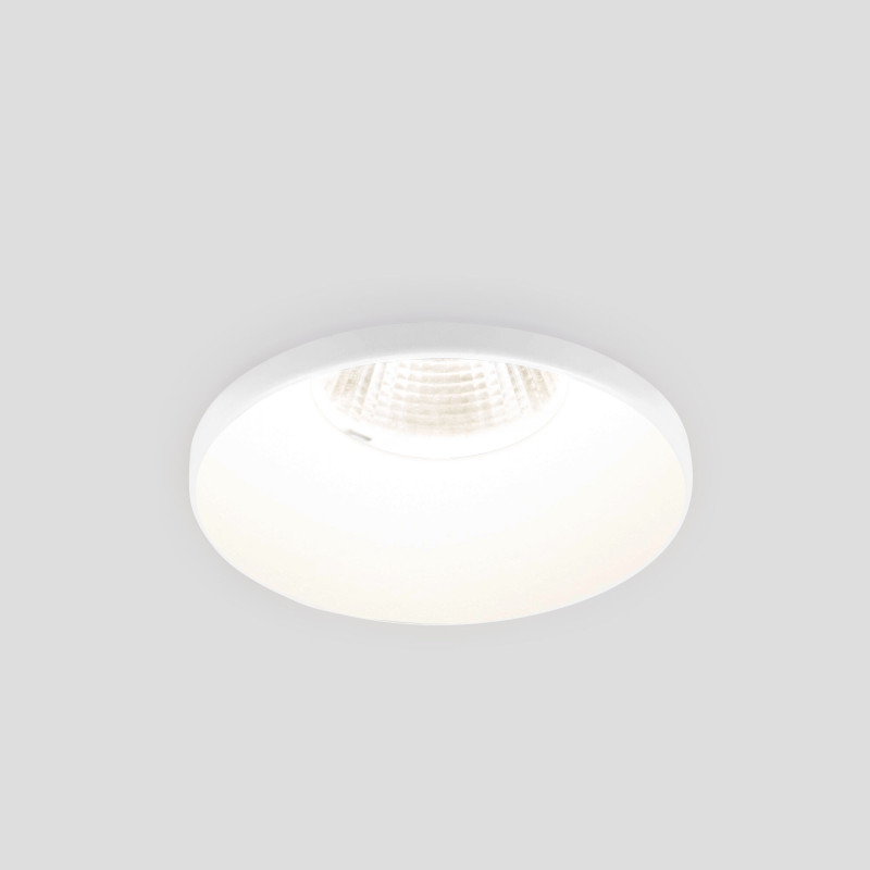 Встраиваемый светильник Elektrostandard 25026/LED 7W 4200K WH белый светильник встраиваемый g5 3 белый 50 вт ip22 elektrostandard naive a030070