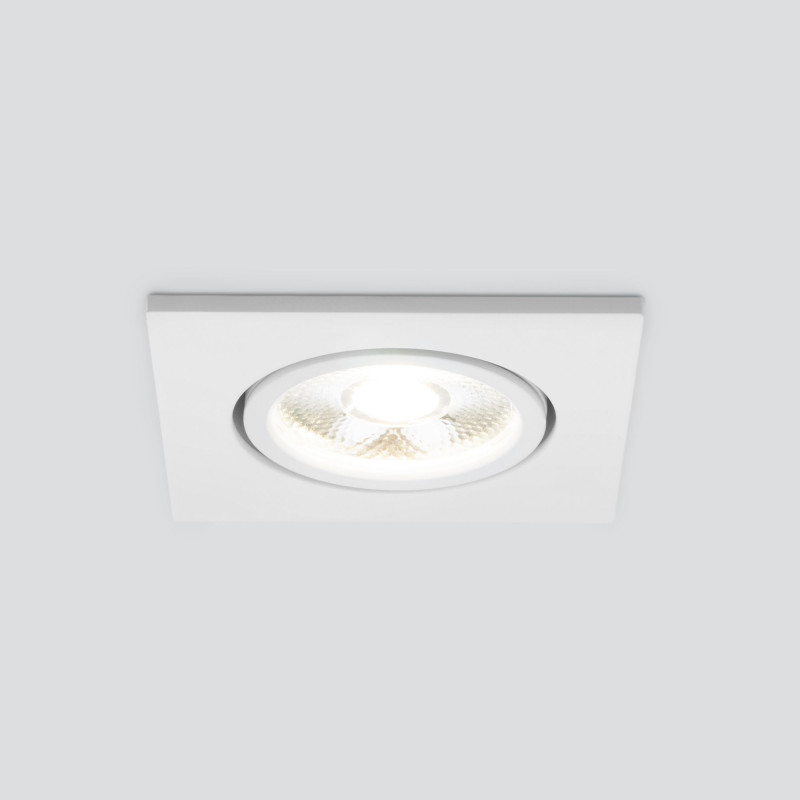 Встраиваемый светильник Elektrostandard 15273/LED 5W 4200K WH белый
