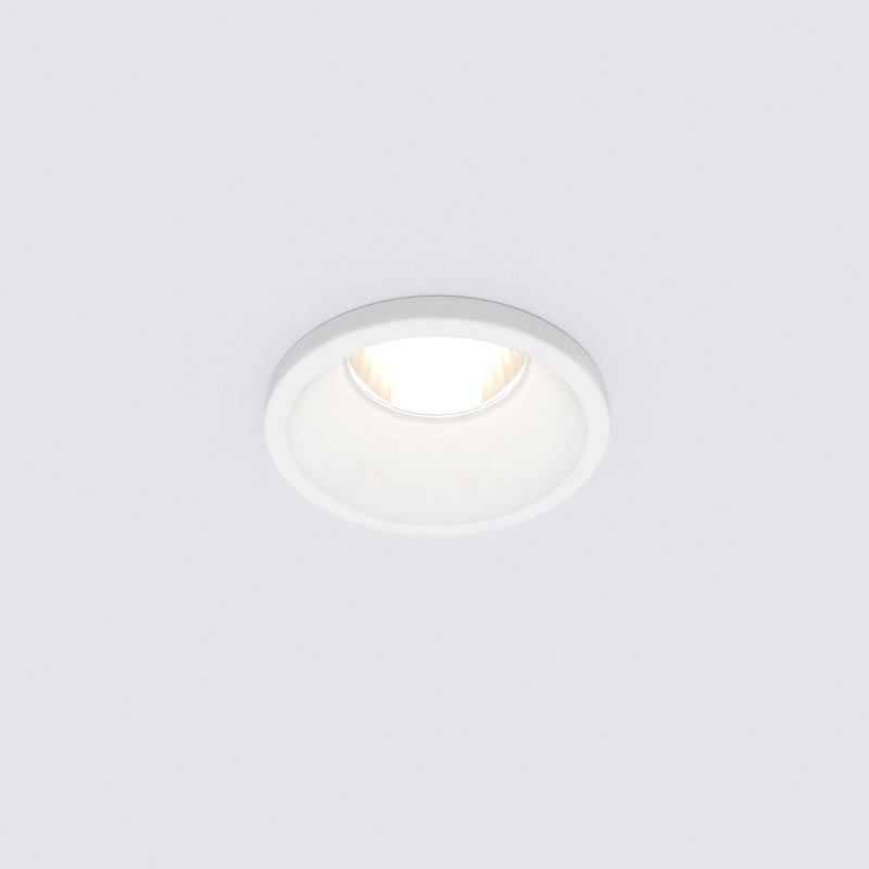 Встраиваемый светильник Elektrostandard 15269/LED 3W WH белый светильник встраиваемый g5 3 белый 35 вт ip24 elektrostandard pile a034344