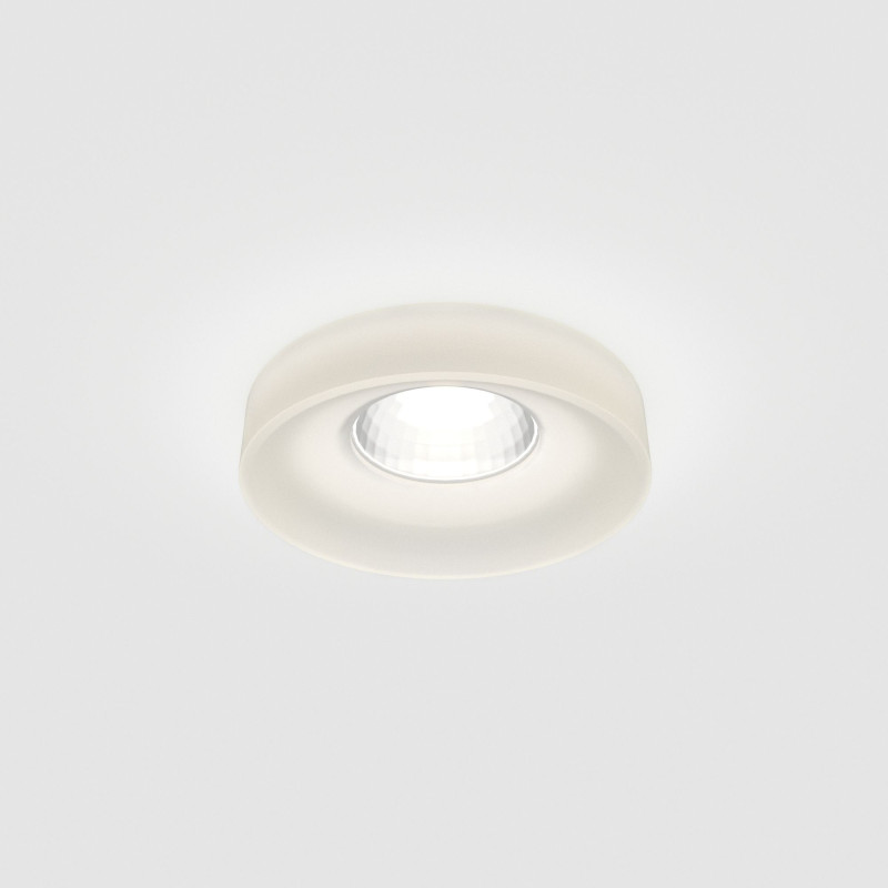 цена Встраиваемый светильник Elektrostandard 15268/LED 3W CL прозрачный