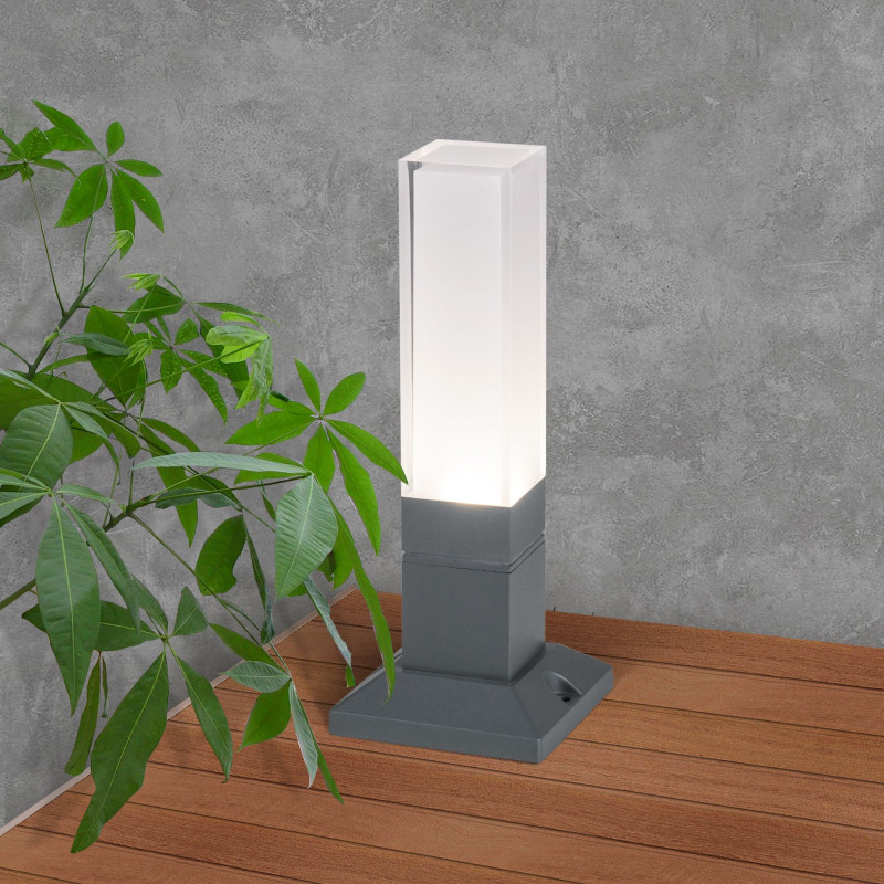 Садово-парковый светильник Elektrostandard 1536 TECHNO LED серый