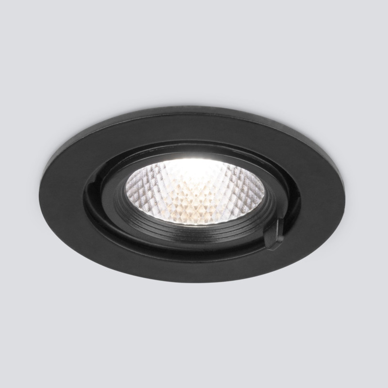 Встраиваемый светильник Elektrostandard 9918 LED 9W 4200K черный
