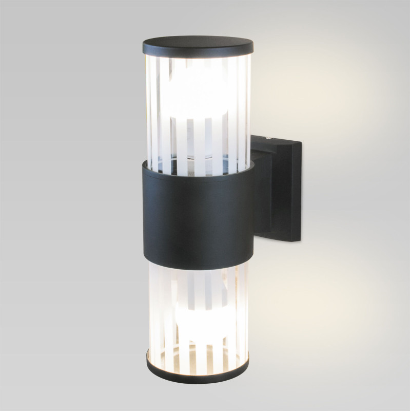 Светильник настенный Elektrostandard 1411 TECHNO чёрный подсветка для зеркала inspire lizz 5 ламп чёрный