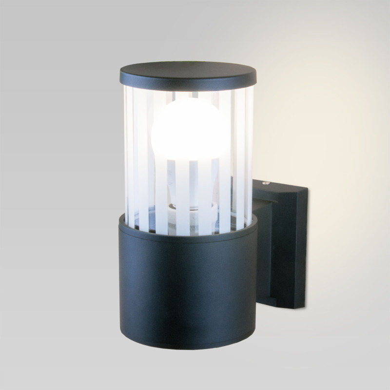 Светильник настенный Elektrostandard 1410 TECHNO чёрный держатель для кухонных принадлежностей настенный доляна 5 крючков 28×8×8 см чёрный