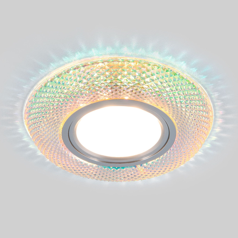 Встраиваемый светильник Elektrostandard 2237 MR16 MLT мульти светильник встраиваемый с белой led подсветкой feron cd916 потолочный mr16 g5 3 прозрачный