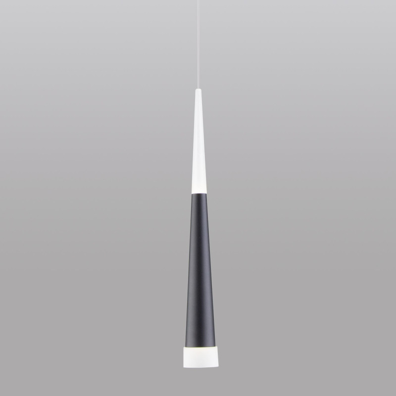 Подвесной светильник Elektrostandard DLR038 7+1W 4200K черный матовый мебельный светодиодный светильник uniel uli l02 7w 4200k sl 05086