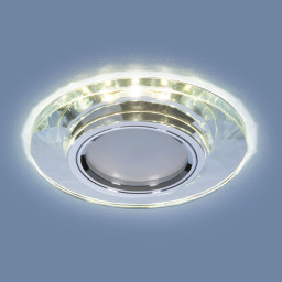 Встраиваемый светильник Elektrostandard 2228 MR16 SL зеркальный/серебро (8150 MR16 SL)