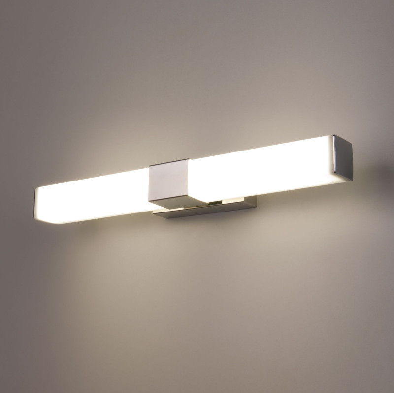 Светильник для картин Elektrostandard Protera LED хром (MRL LED 1008) плита фаспан серый камень 1008 вертикаль 8мм 1200х800