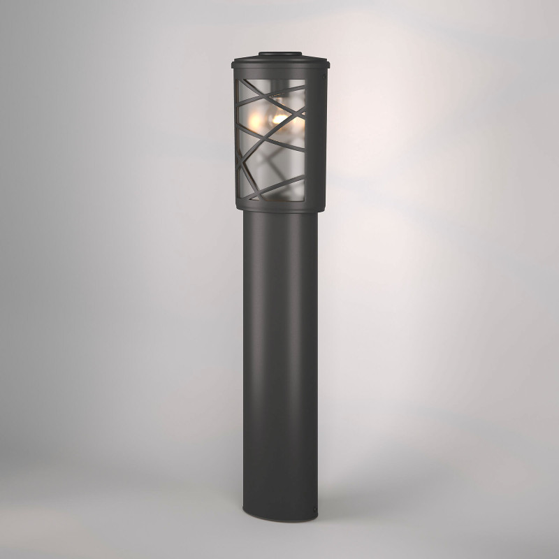 Садово-парковый светильник Elektrostandard Premier F черный (GL 1017F) светильник столб садово парковый влагозащищенный duwi techno ip54 80 см цвет черный
