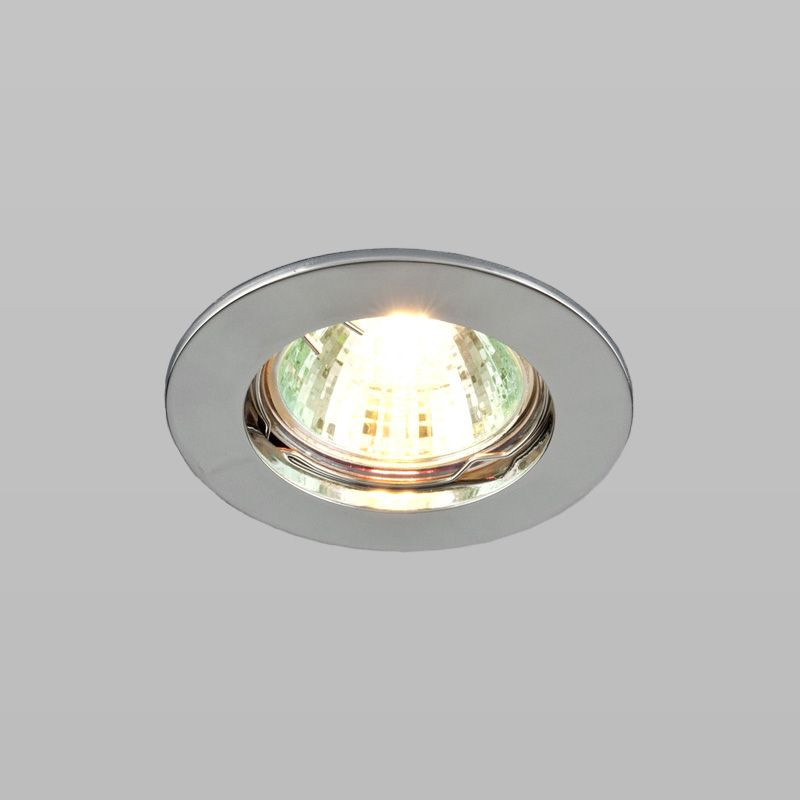 Встраиваемый светильник Elektrostandard 863 MR16 CH хром точечный светильник elektrostandard 863 mr16 gu5 3 2 м2 цвет белый