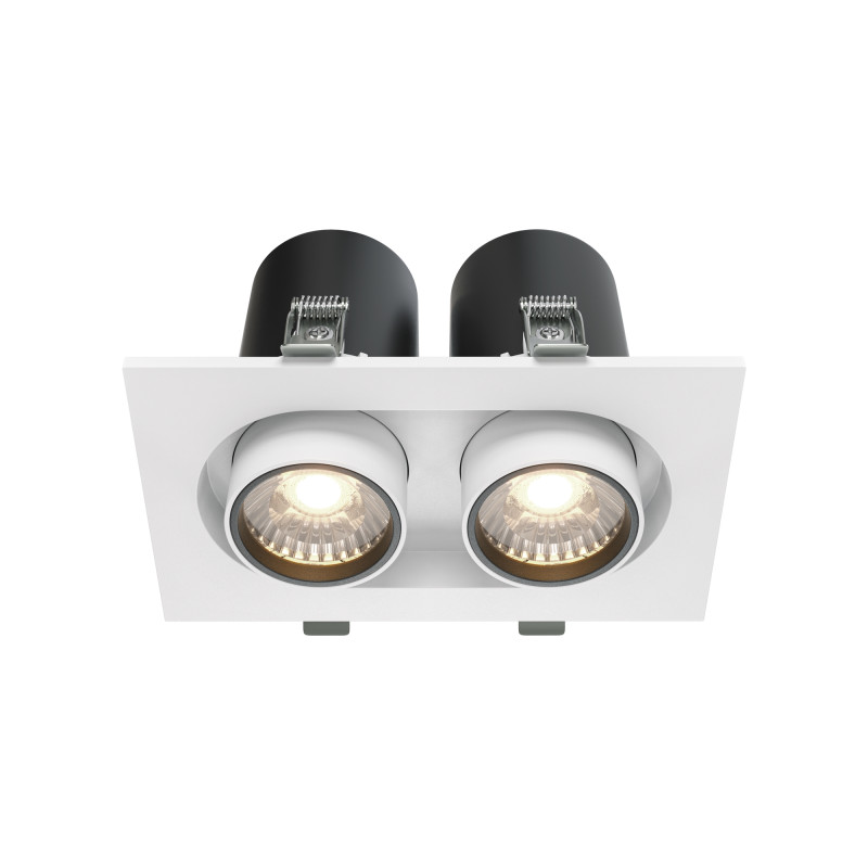 Встраиваемый светильник Maytoni Technical DL045-02-10W4K-W трековый светильник technical tr017 2 10w3k b