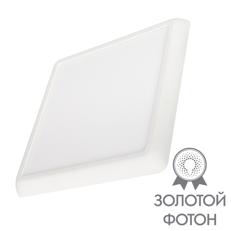 светильник cl fiokk r180 12w day4000 mix wh 120 deg 230v arlight ip44 пластик 3 года Накладной светильник Arlight 034472