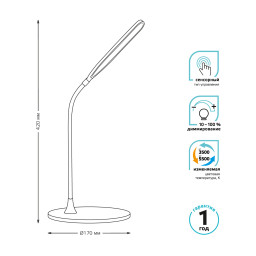 Настольная лампа Gauss GT5021