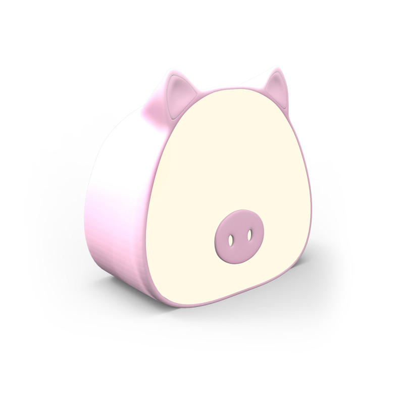 ночник мишка 1вт розовый 8 5х8 5х12 см Ночник детский Gauss NN7034