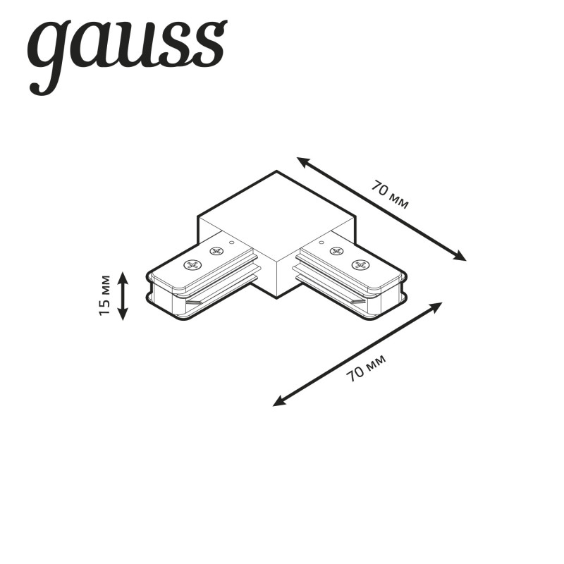 Коннектор Gauss TR108