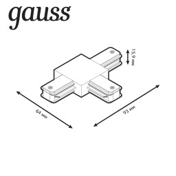 Коннектор Gauss TR110