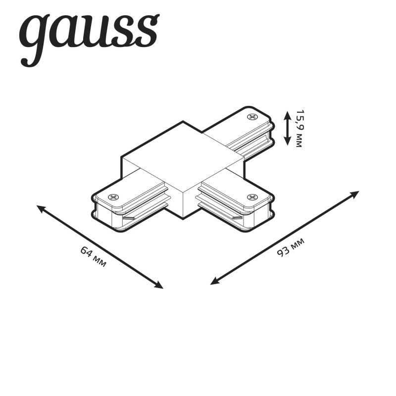 Коннектор Gauss TR109